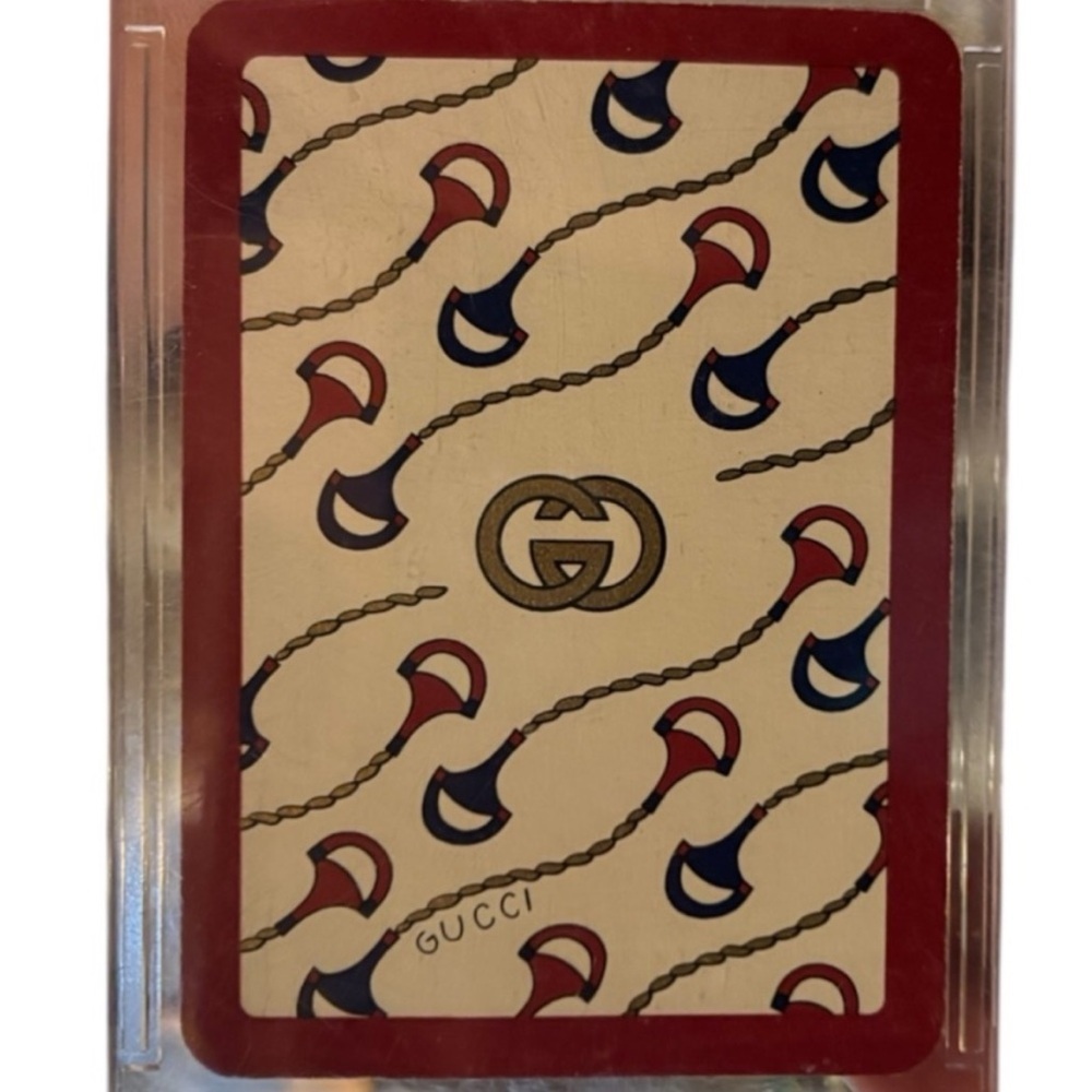 Gucci Playing Card - 8 of Spades W/ COA